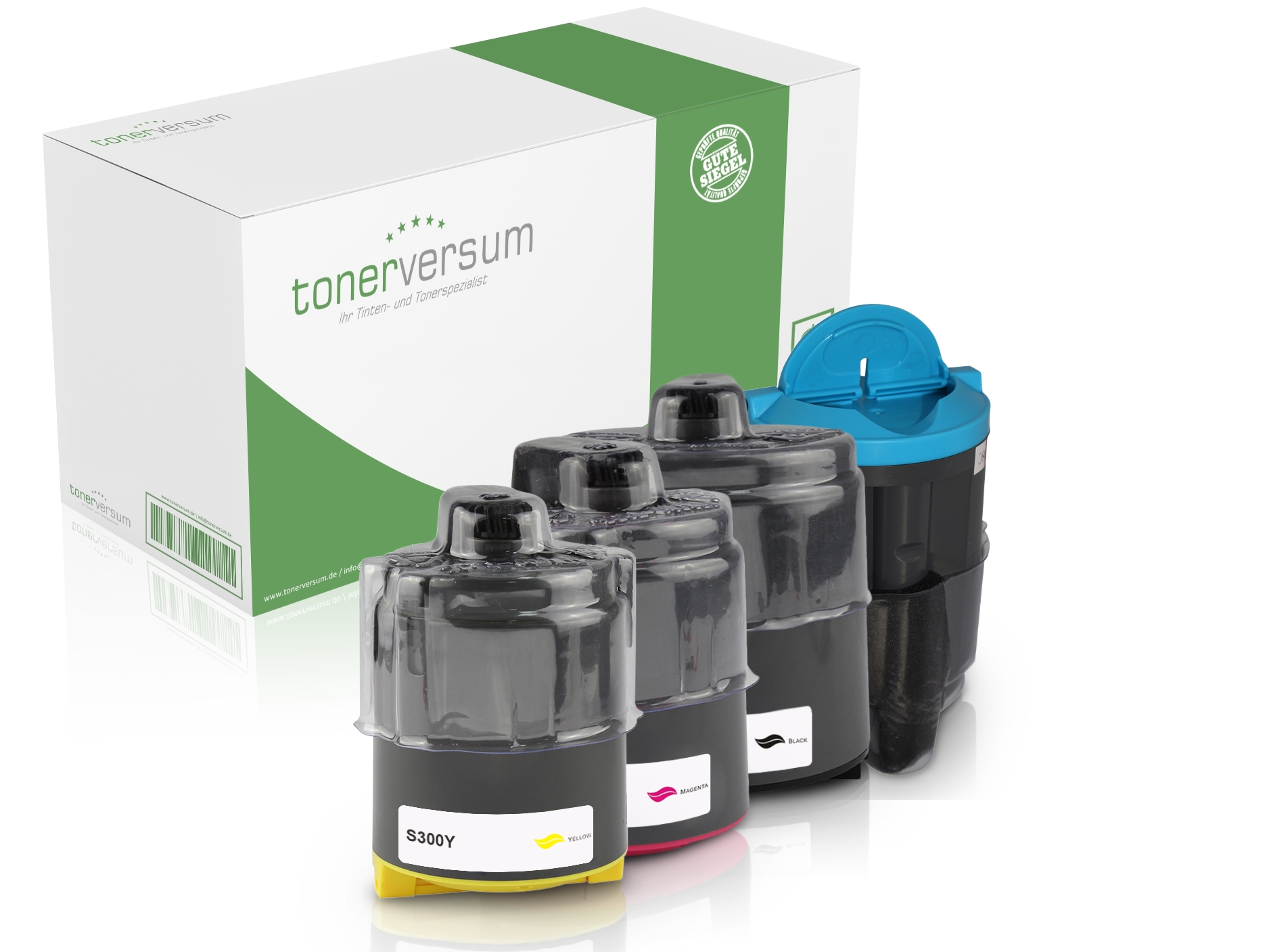 Alternativ zu Samsung CLP-P300C Toner Multipack CMYK (4er Set)