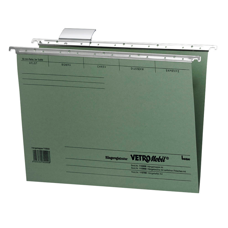 bene Hängemappen Vetro Mobil moosgrün, 50 St.