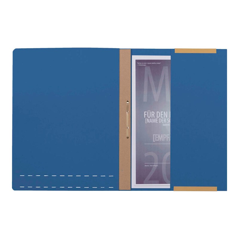 ELBA Pendelhefter Karton blau DIN A4 1x Amtsheftung, 1 St.