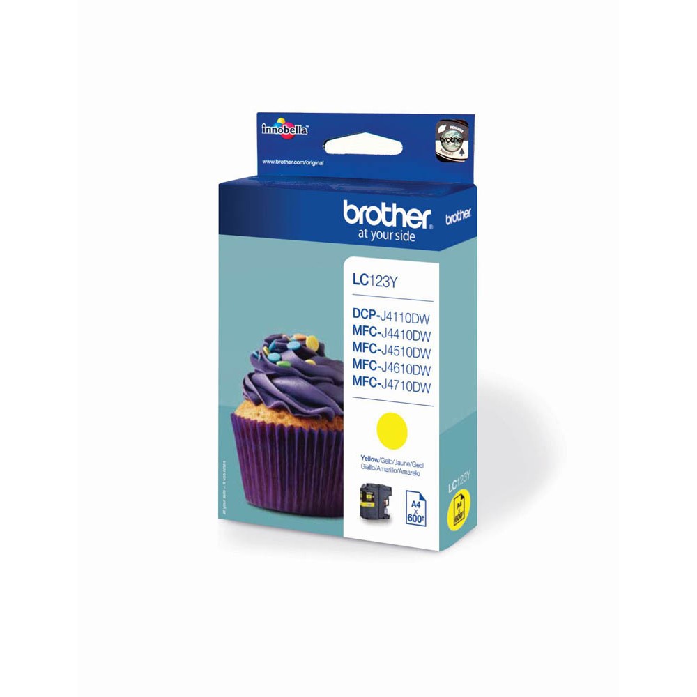 Brother LC-123Y Tinte Yellow