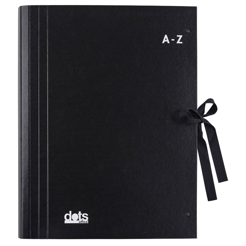 dots Vorordner A-Z schwarz, 1 St.