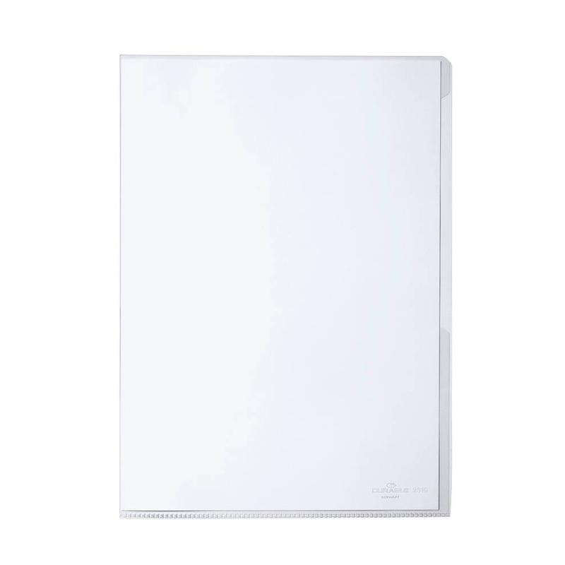 DURABLE Sichthüllen DIN A4 glasklar glatt 0,15 mm, 50 St.