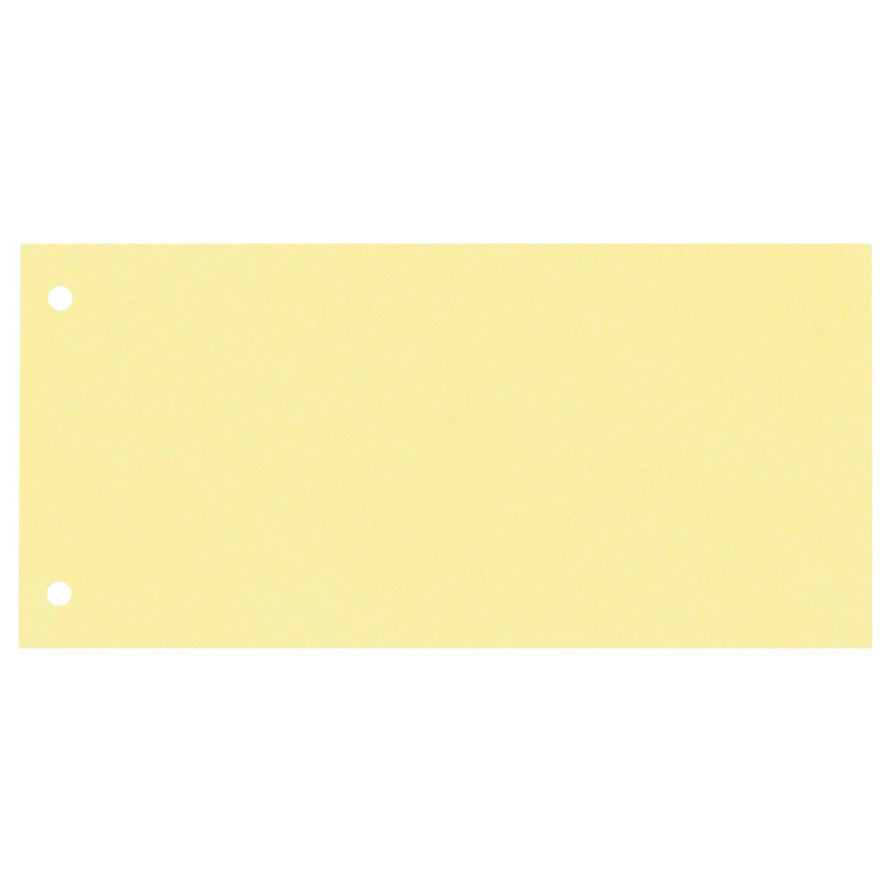 dots Trennstreifen gelb, 190 g/qm Karton 24,0 x 10,5 cm, 100 St.