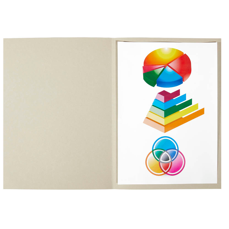 ELBA Aktendeckel Smart Line DIN A4 grau, 100 St.