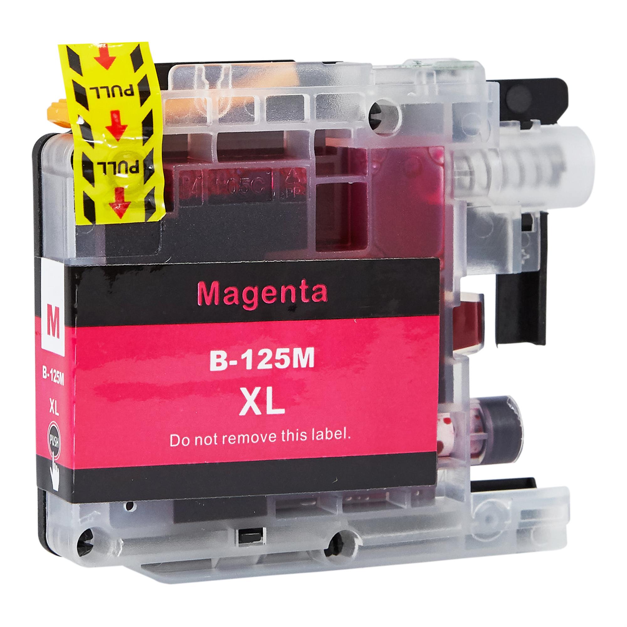 Alternativ zu Brother LC-125M XL Tinte Magenta