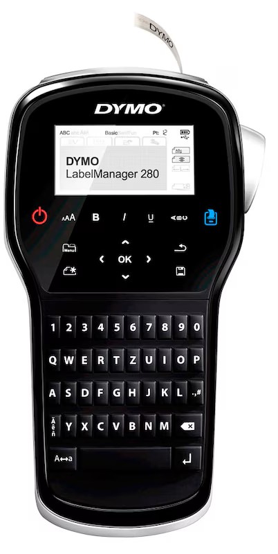 DYMO LabelManager 280 Set Beschriftungsgerät schwarz