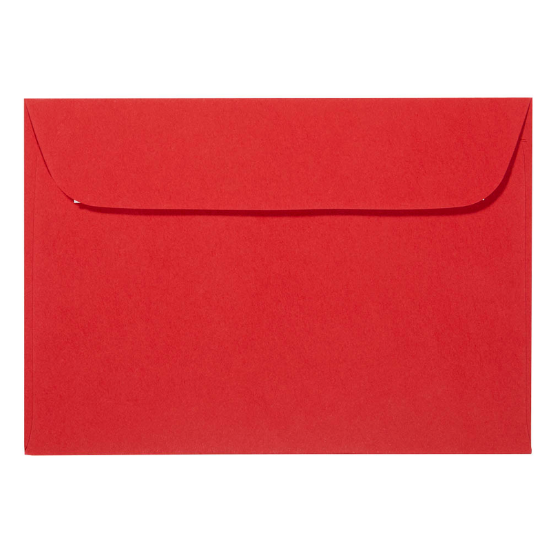 artoz Briefumschläge Mosaic DIN C6 ohne Fenster feuerrot haftklebend 20 St.