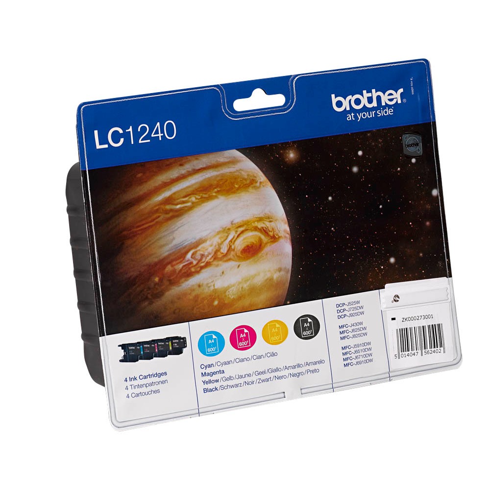 Brother LC-1240VALBPDR Tinten Multipack CMYK (4er Set)