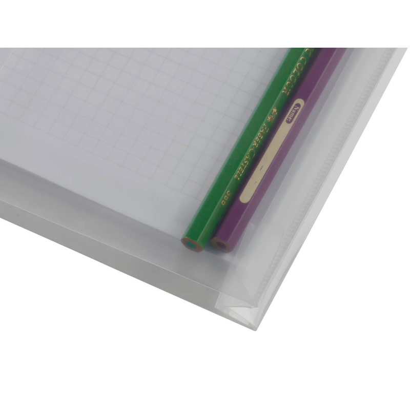 EICHNER Dokumententaschen DIN A5 transparent glatt, 10 St.