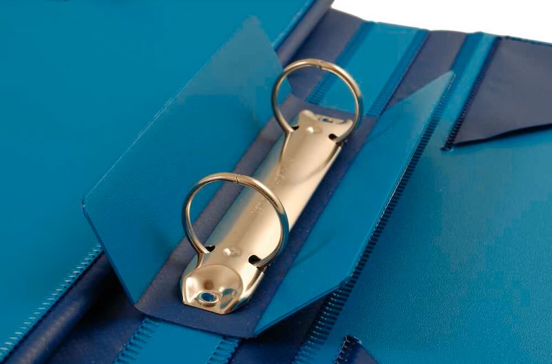 BOI 3-Deckel Patienten-Dokumentationsmappe 2-Ringe blau, 10 St.
