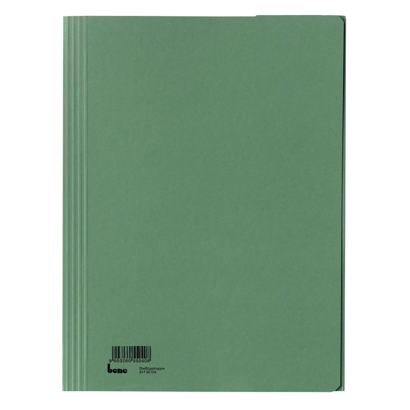 bene Sammelmappen DIN A4 grün, 5 St.