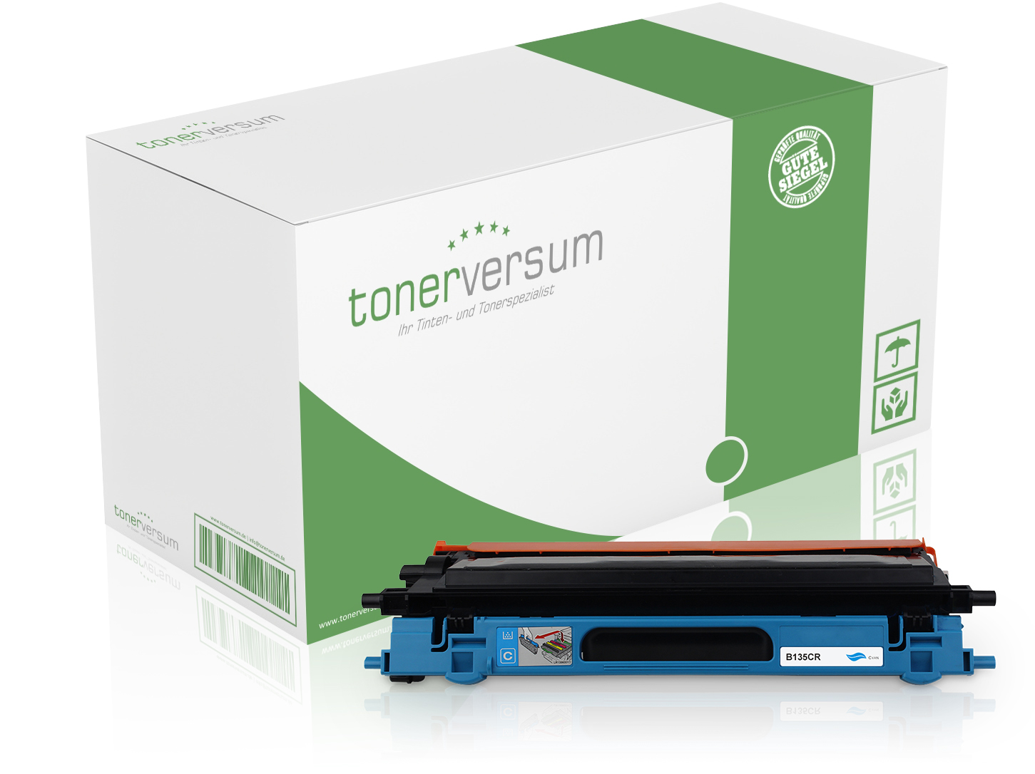 Alternativ zu Brother TN-135C Toner Cyan