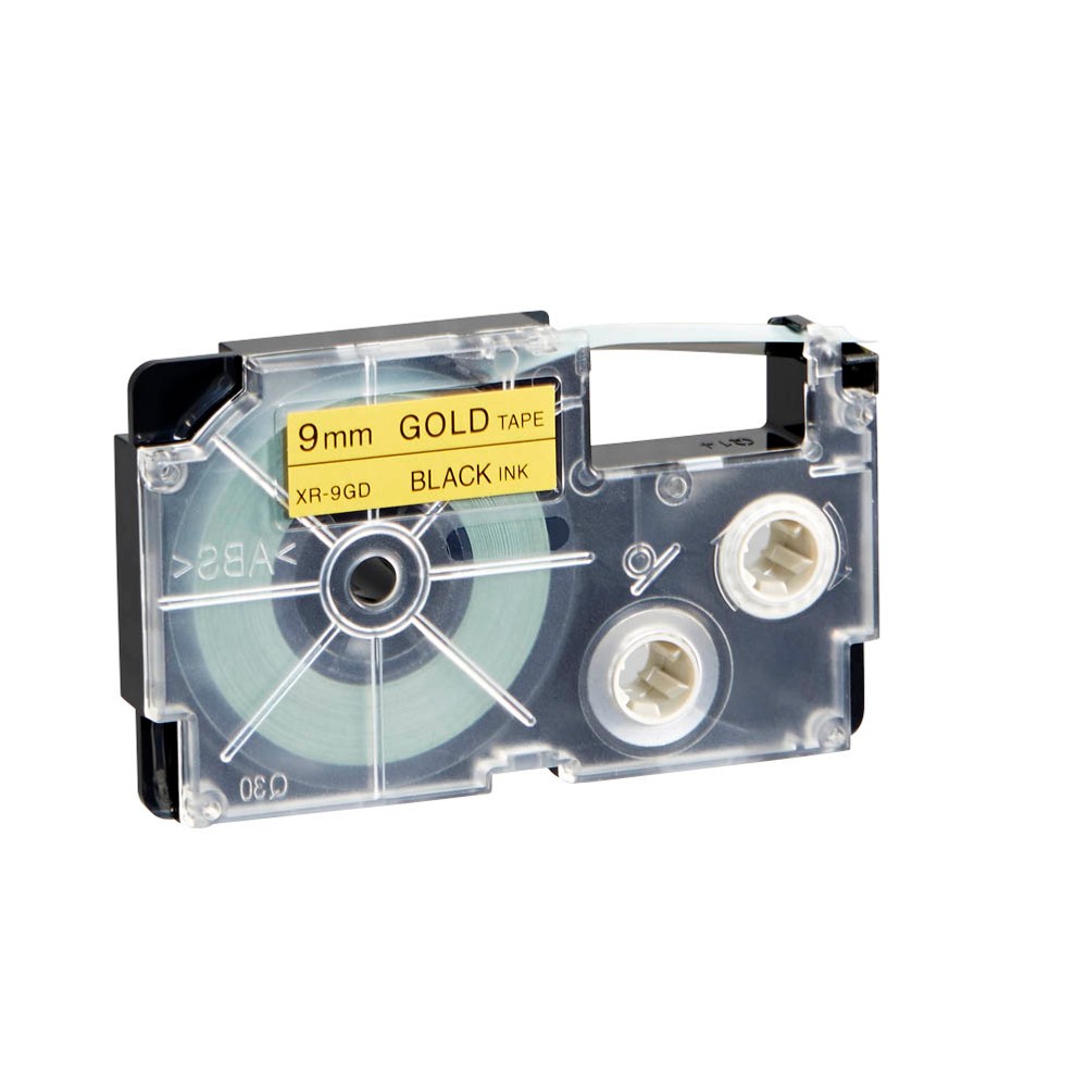 Casio XR-9GD Farbband Schwarz auf Gold