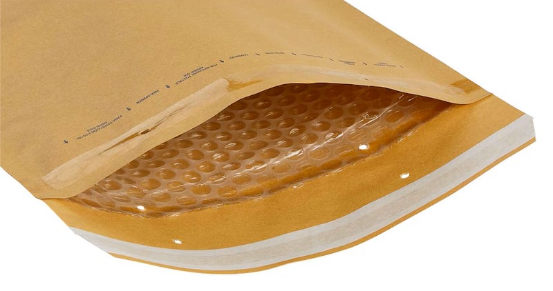 aroFOL® CLASSIC Luftpolstertaschen 6/F braun für DIN A4, 100 St.