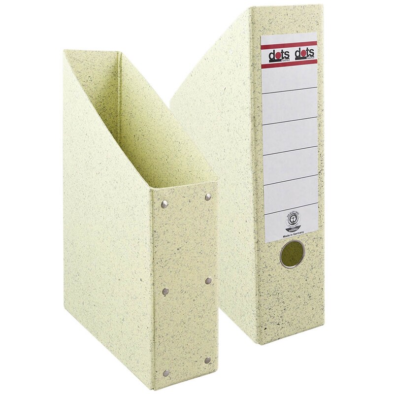 2 dots Stehsammler 100110259793893 gelb Karton, DIN A4