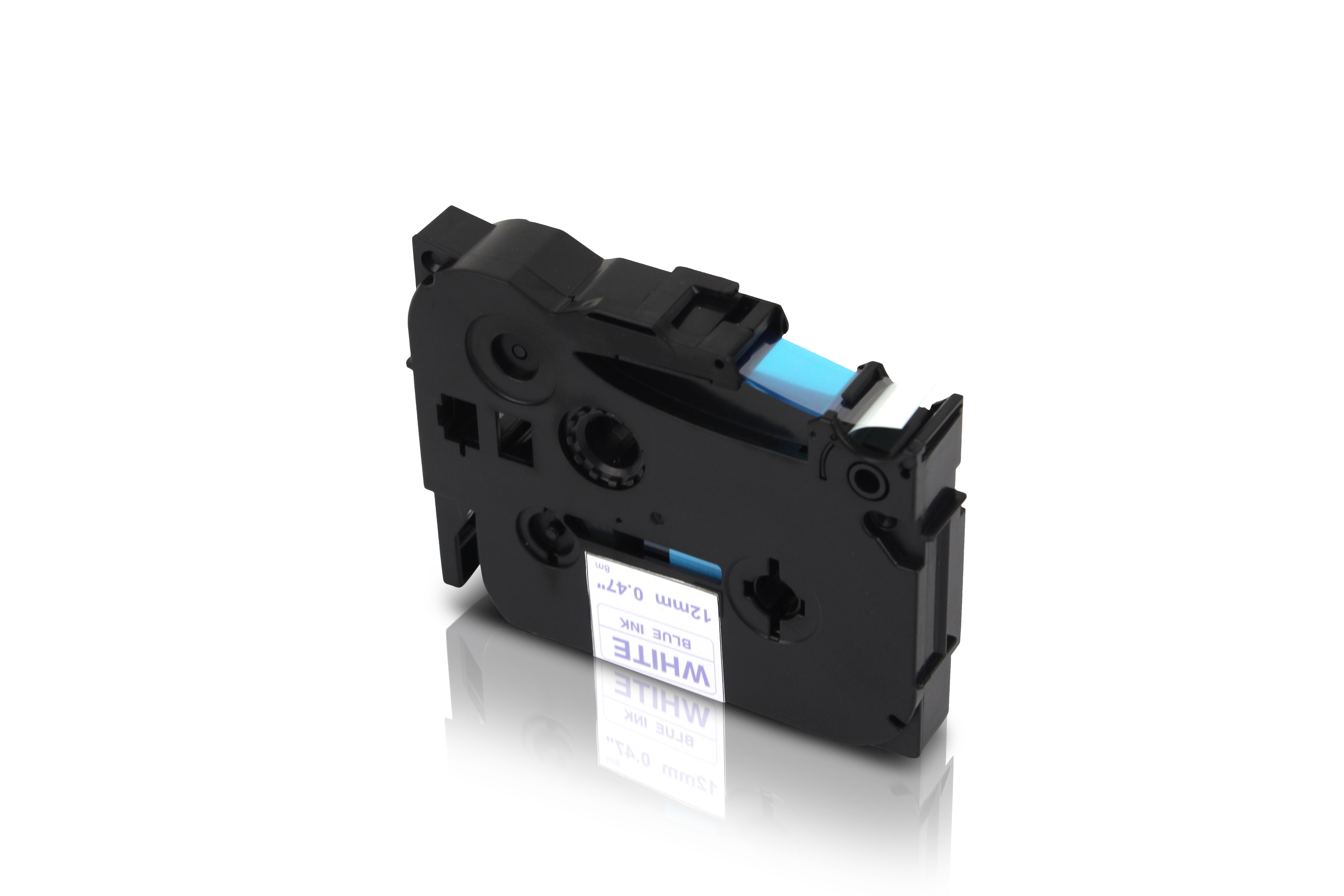 Alternativ zu Brother TZe-233 P-Touch Schriftband 12mm blau/weiss