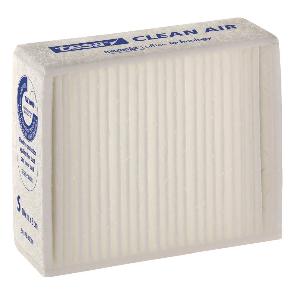 Tesa Clean Air 50378 Feinstaubfilter für Laserdrucker, Kopierer und Fax (Größe S)