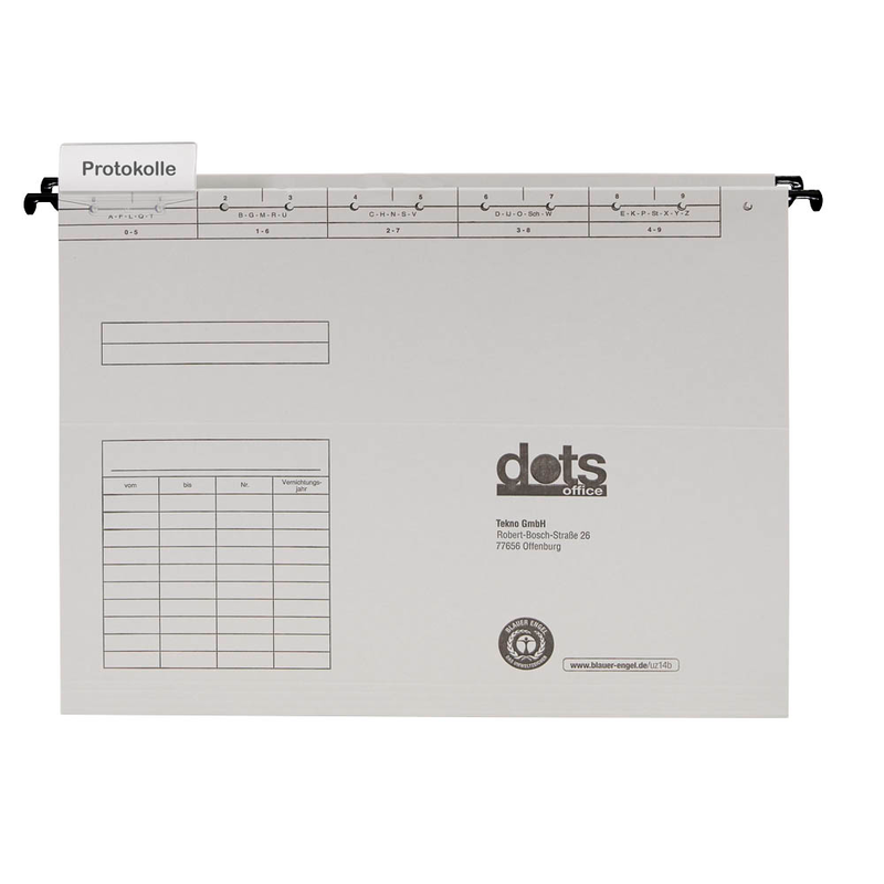 dots Hängemappen lichtgrau, 25 St.