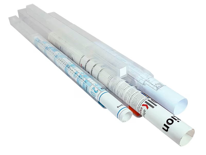 EICHNER Planhülse 4,5 cm transparent, 1 St.