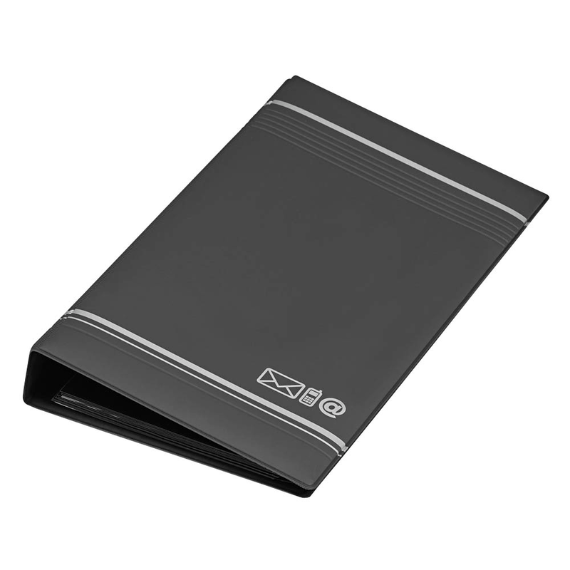 DURABLE Adress-Ringbuch TELINDEX anthrazit, 1 St.