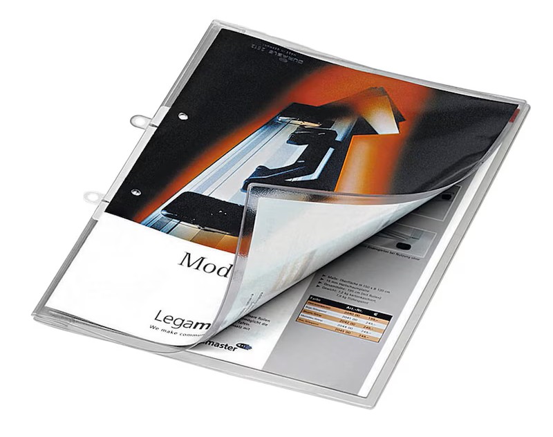 DURABLE Präsentationshefter Kunststoff transparent DIN A4, 25 St.