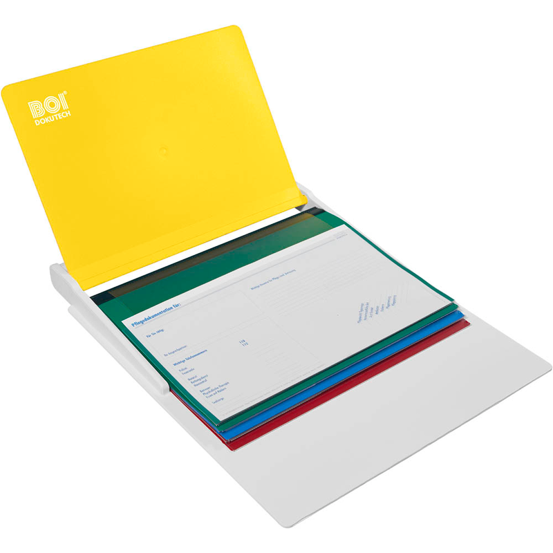 BOI Stationsmappe gelb