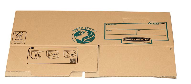 Bankers Box Archivboxen Bankers Box® Earth Series Budget Box braun 32,6 x 39,6 x 25,7 cm, 10 St.