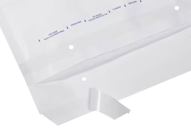 aroFOL® CLASSIC Luftpolstertaschen W6/F weiß für DIN A4, 100 St.