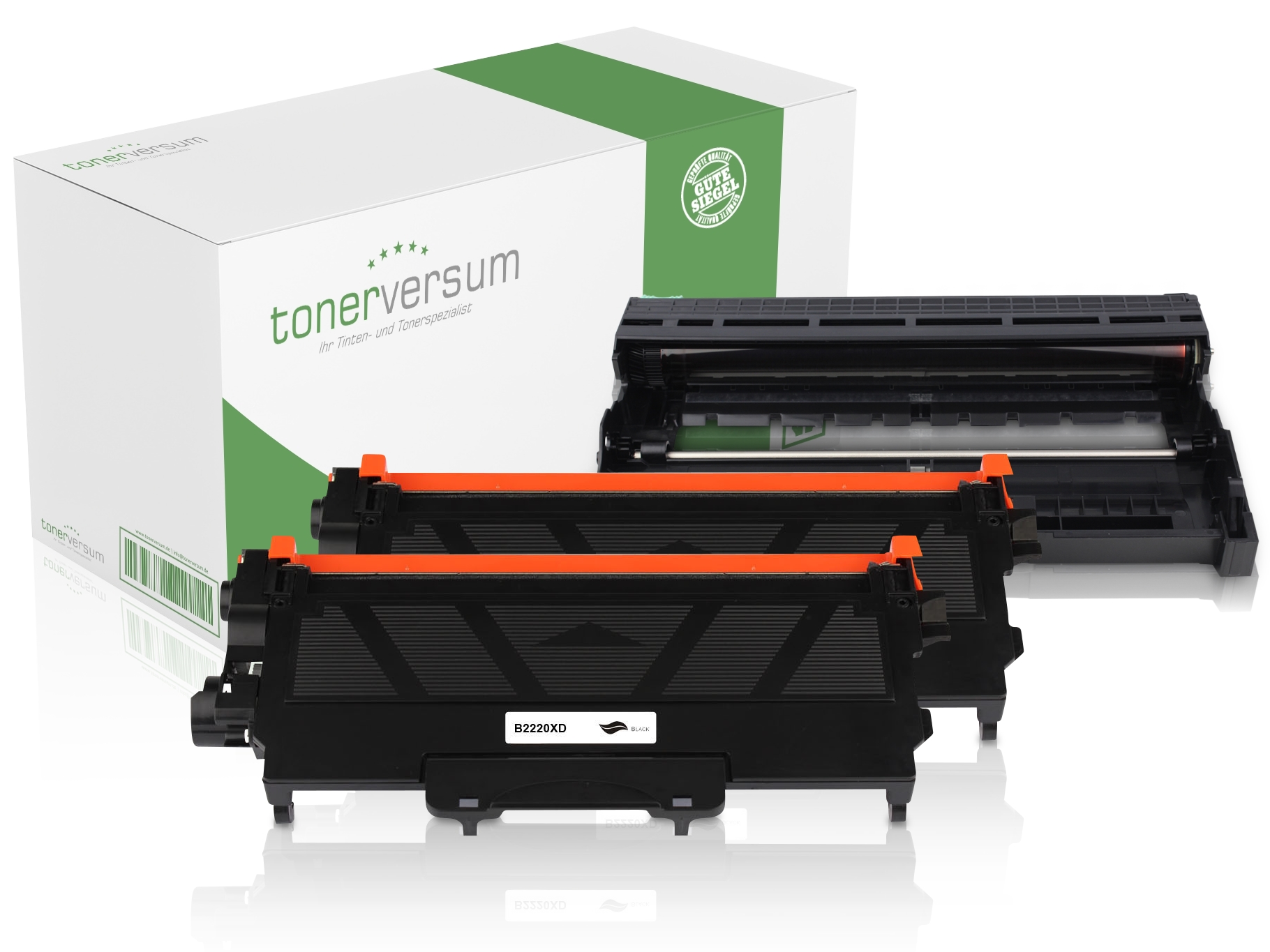Alternativ zu Brother TN-2220 XXL / DR-2200 Spar-Set (2x Toner / 1x Trommel)