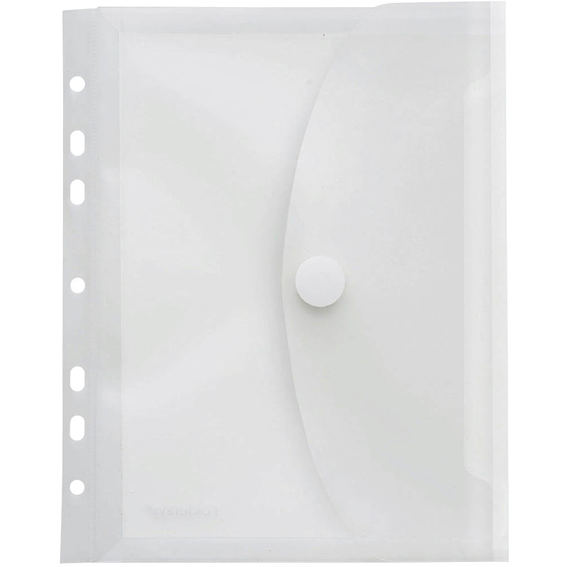 FolderSys Dokumententaschen DIN A5 transparent genarbt 0,20 mm, 10 St.