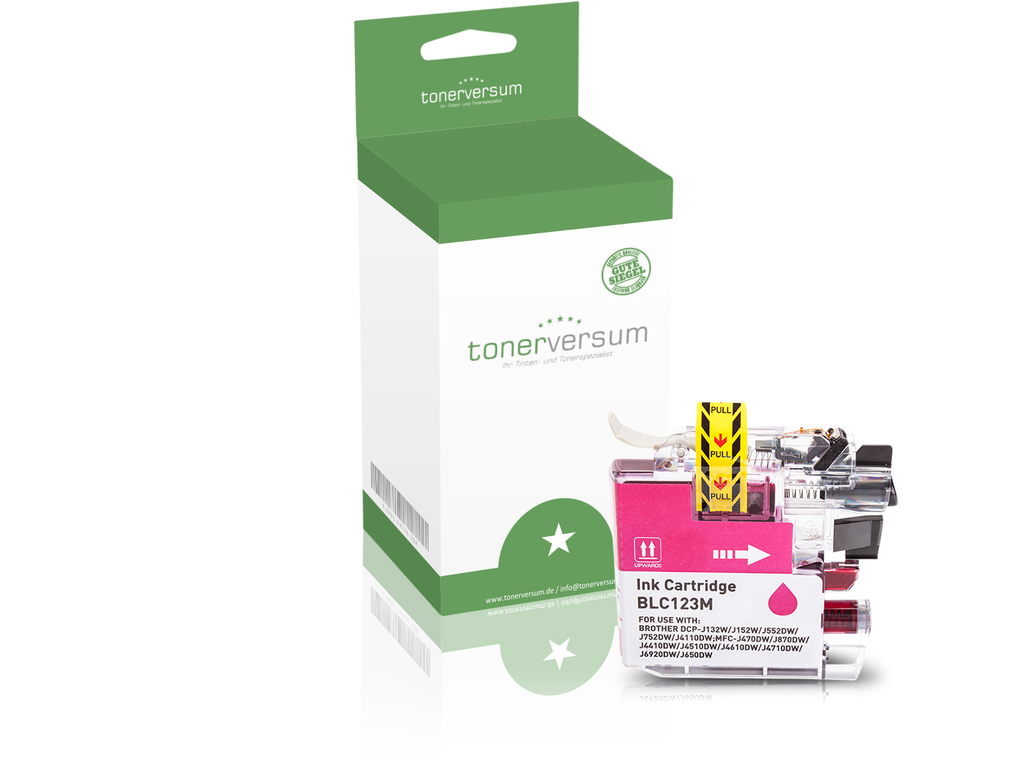 Alternativ zu Brother LC-121M XL Tinte Magenta