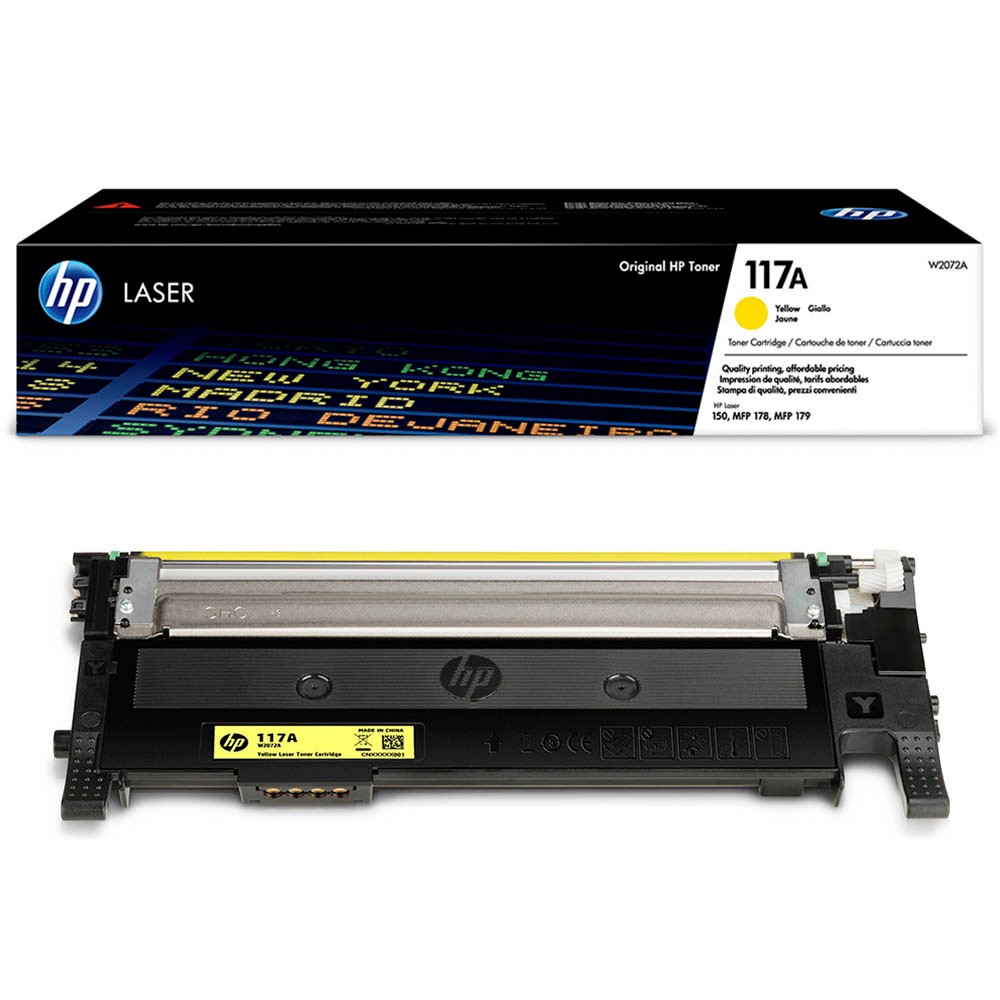 HP W2070A W2071A W2072A W2073A / 117A Toner Multipack CMYK (5er Set)