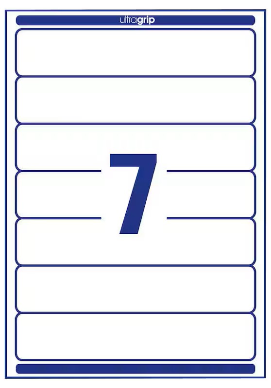 AVERY Zweckform Ordneretiketten L4760-100 weiß, 100 Blatt
