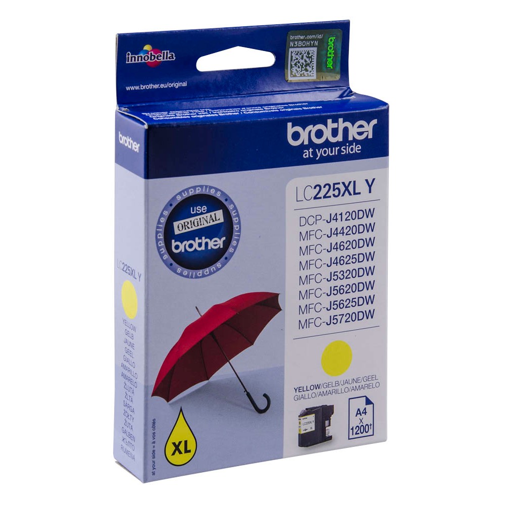 Brother LC-225 XL Tinte Yellow