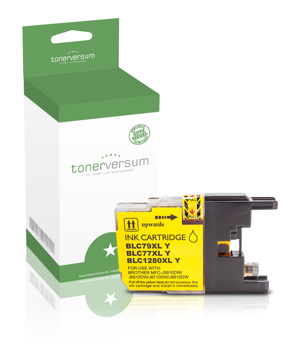 Alternativ zu Brother LC-1280 XL Tinte Yellow