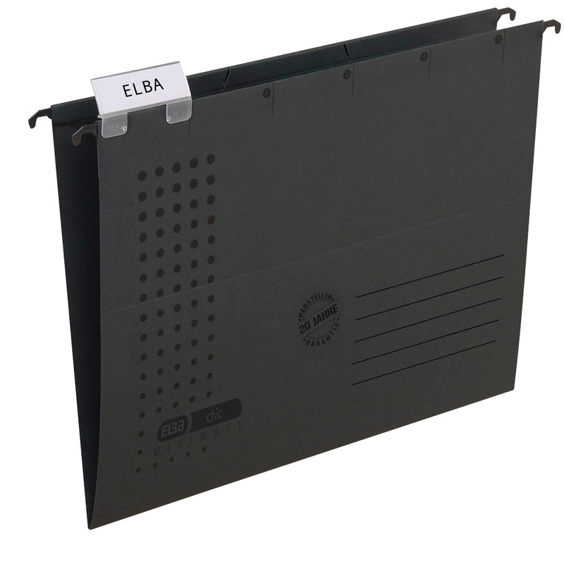 ELBA Hängemappen chic ULTIMATE anthrazit, 5 St.