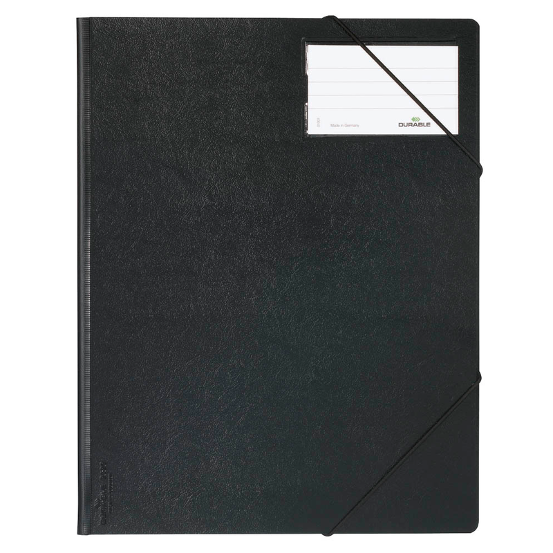 DURABLE Eckspanner Premium DIN A4 schwarz, 1 St.