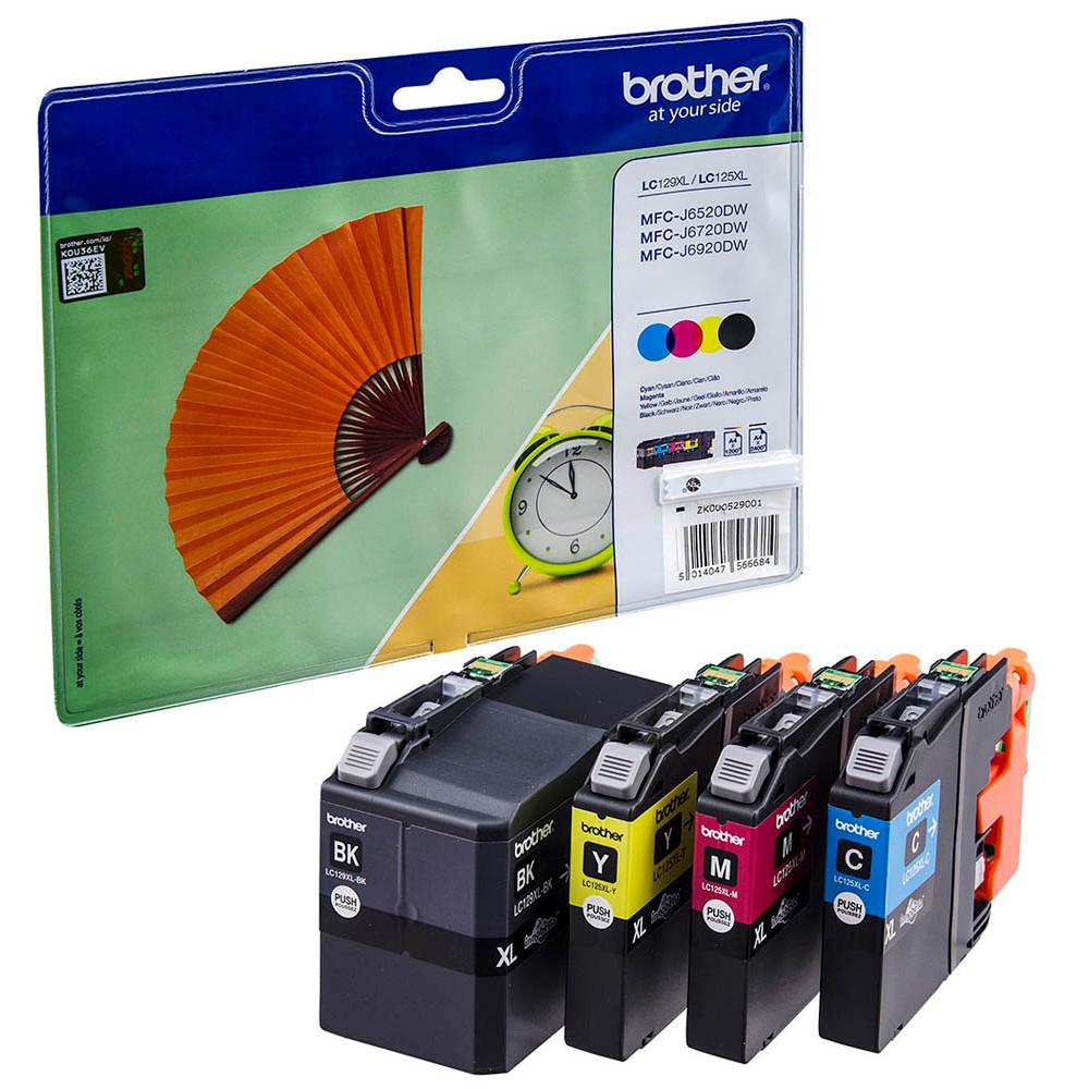 Brother LC-129XLVALBPDR Tinten Multipack CMYK (4er Set)