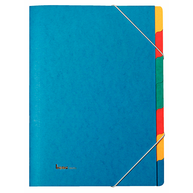 bene Ordnungsmappe 7 Fächer blau, 1 St.