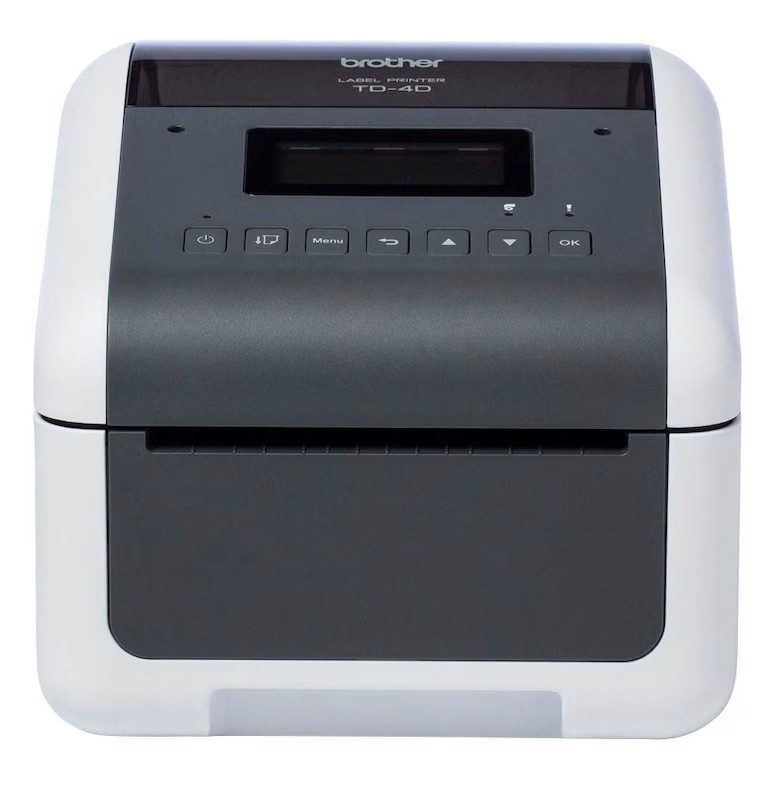 Brother TD-4210D Etikettendrucker weiß, schwarz