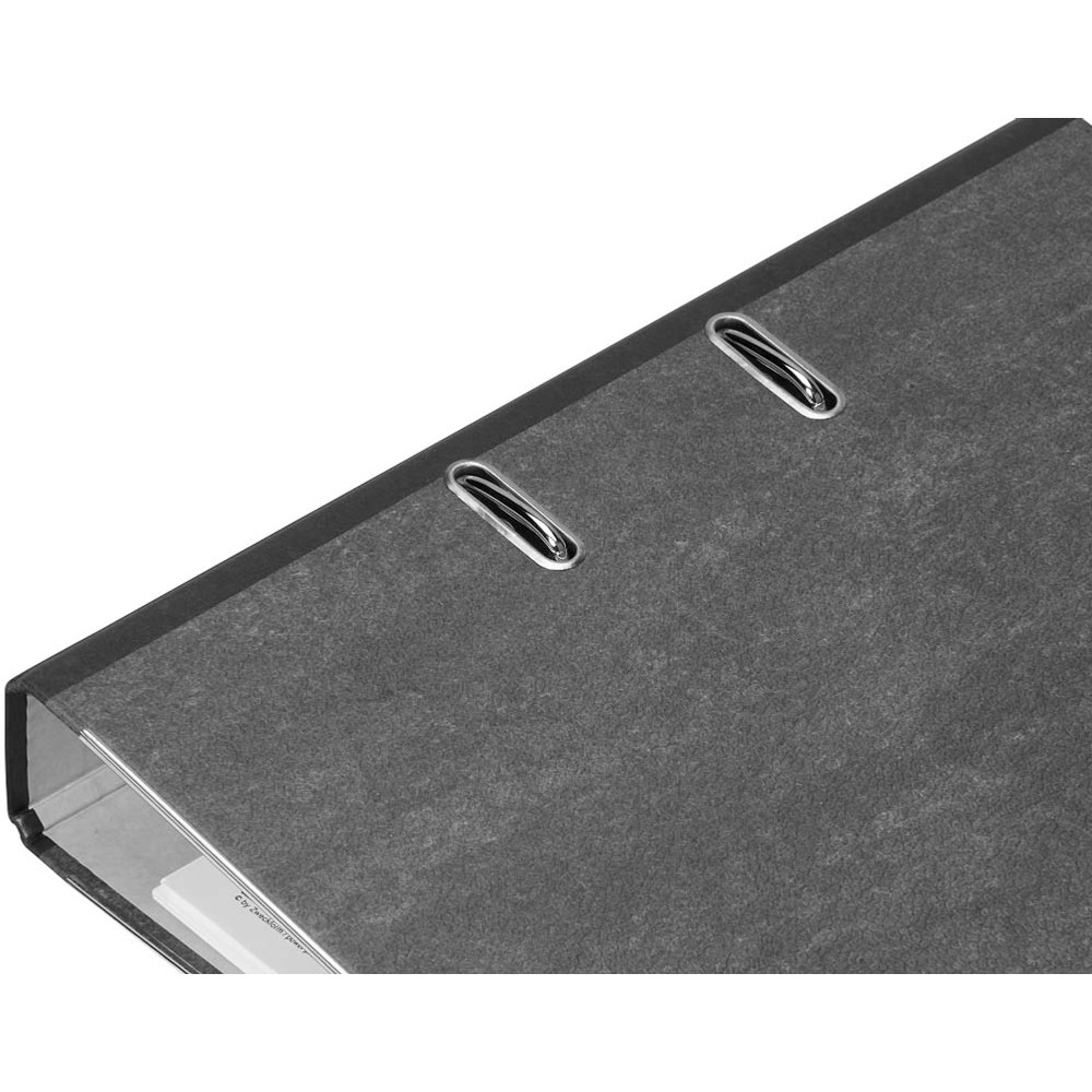 dots Ordner DIN A4 (5,0cm schmal) Wolkenmarmor schwarz Rückenschild einsteckbar