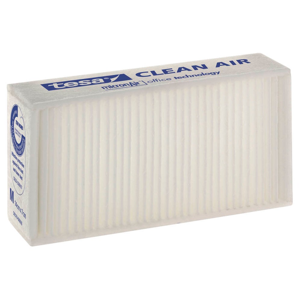 Tesa Clean Air 50379 Feinstaubfilter für Laserdrucker, Kopierer und Fax (Größe M)