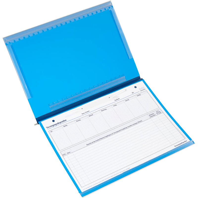 BOI Planettentasche Stan 1 Kunststoff blau DIN A4 1x kaufmännische Heftung, 1 St.