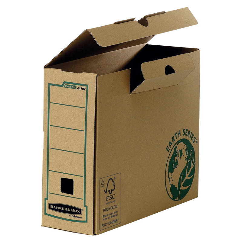 Bankers Box Archivboxen Earth Series braun 10,3 x 31,9 x 25,4 cm, 20 St.