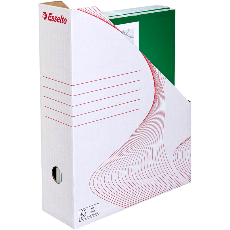Esselte Archiv-Stehsammler weiß, 25 St.