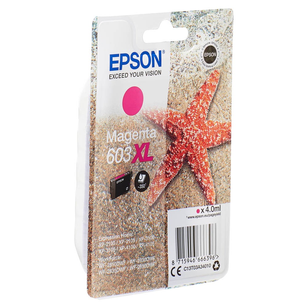 Epson 603 XL / C13T03A34010 Tinte Magenta