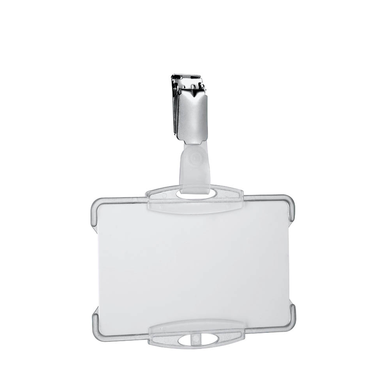 DURABLE Namensschilder mit Clip 8,5 x 5,4 cm, 25 St.