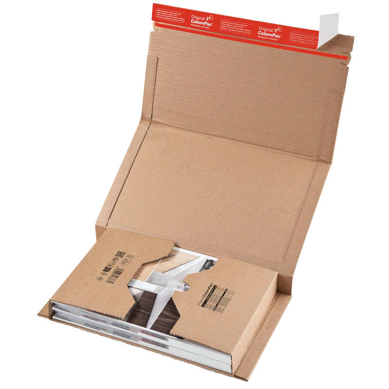 ColomPac® Buchverpackungen ColomPac® 35,0 x 25,4 x 7,8 cm, 20 St.