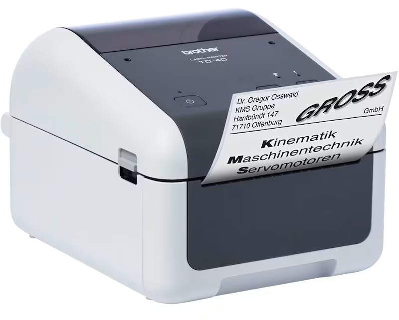 Brother TD-4520DN Etikettendrucker weiß, schwarz