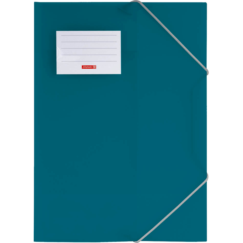 BRUNNEN Sammelmappe FACT!pp DIN A4 türkis transparent, 1 St.